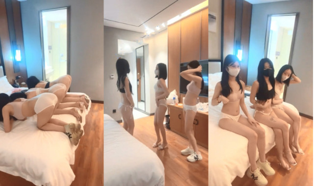 强烈推荐~女神团出征爽爆了!三仙女对战男模~~！